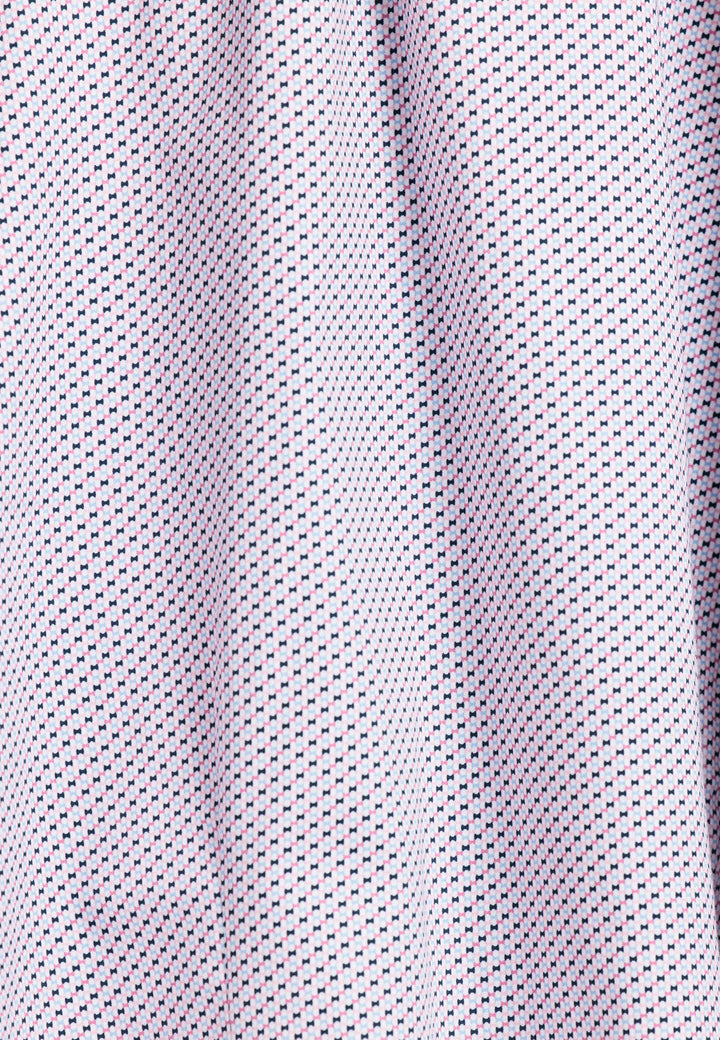 Giordano Maggiore Semi Cutaway Grafische Print Overhemd - Paars - 517825-40