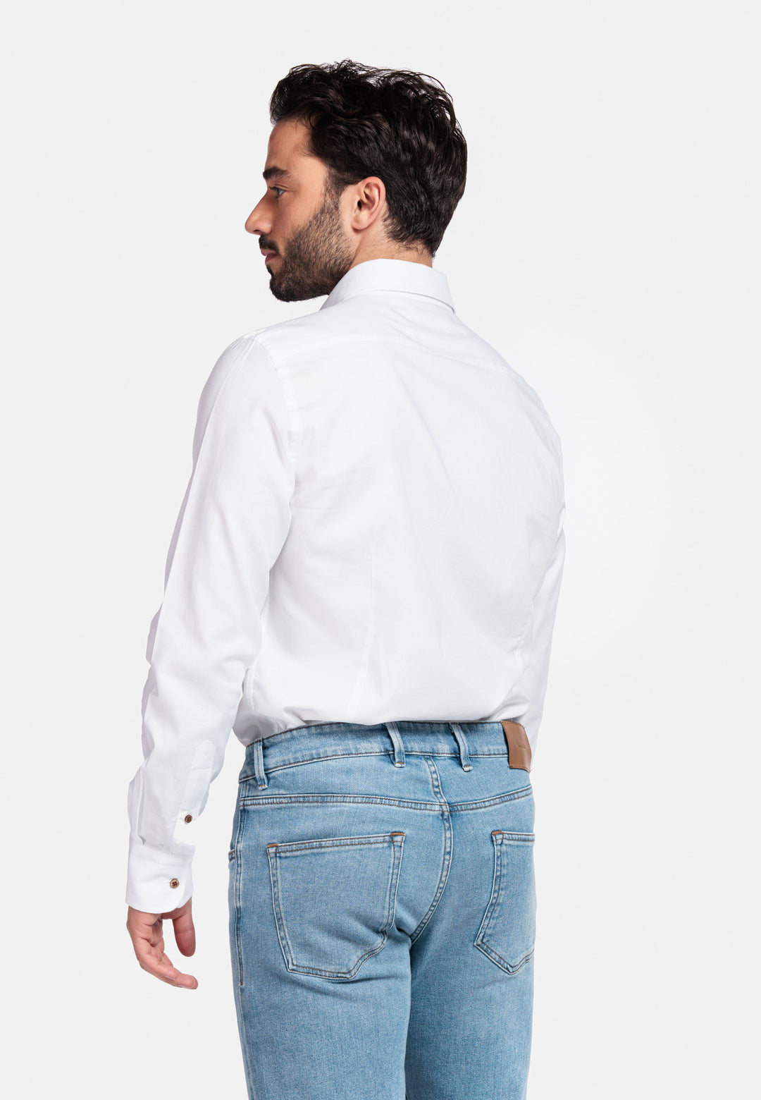 Giordano Loretto Button Down Overhemd - Wit - 517851-10