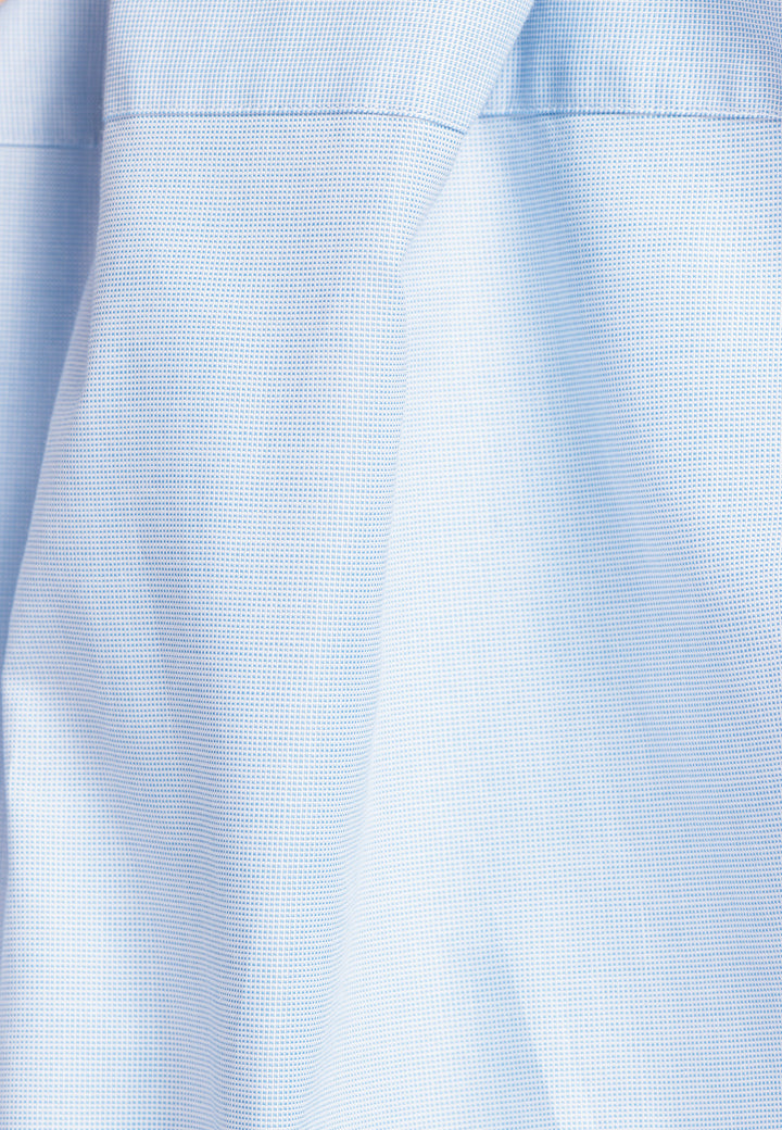 Giordano Loretto Button Down Pinpoint Dobby Overhemd - Lichtblauw