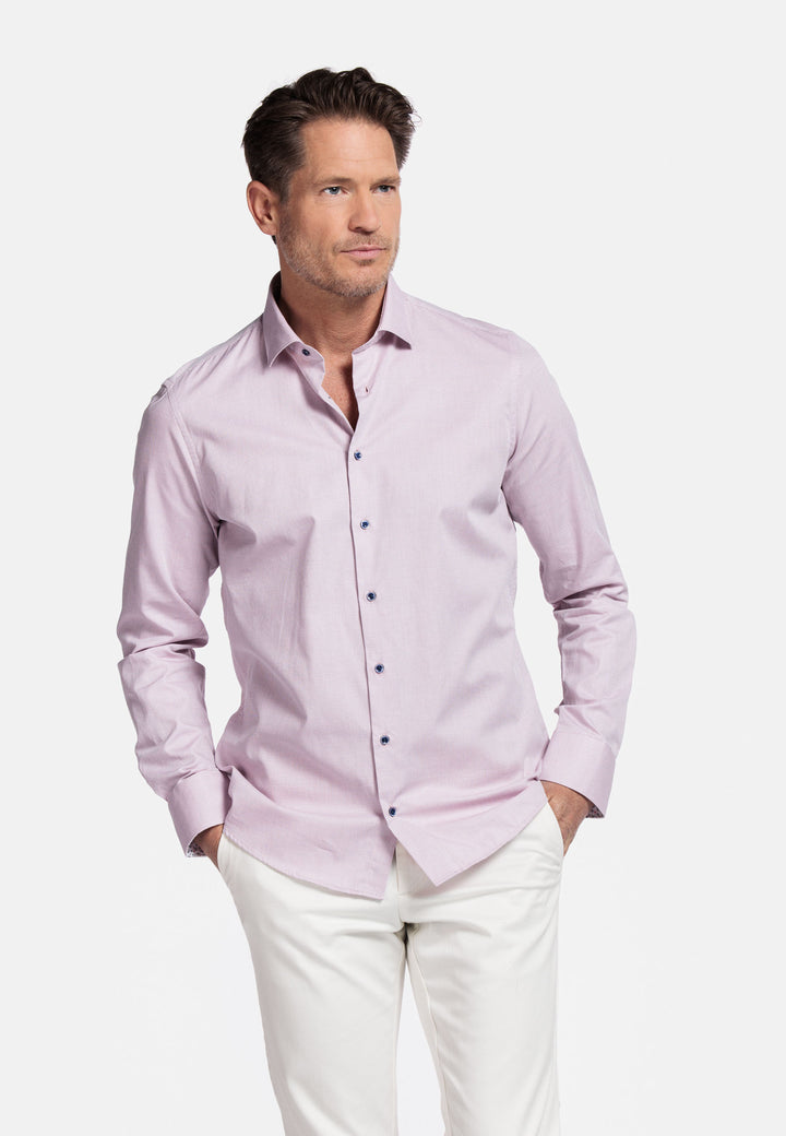 Giordano Maggiore Semi Cutaway Overhemd - Roze - 517853-51