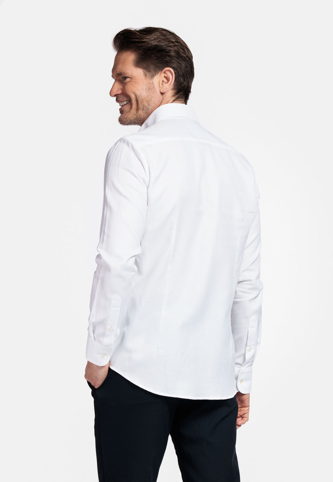 Giordano Loretto Button Down Overhemd - Wit - 517881-10
