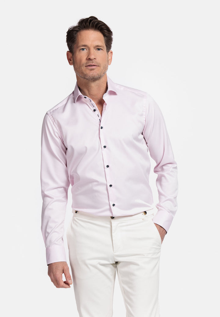 Giordano Maggiore Semi Cutaway Overhemd - Roze - 517891-50