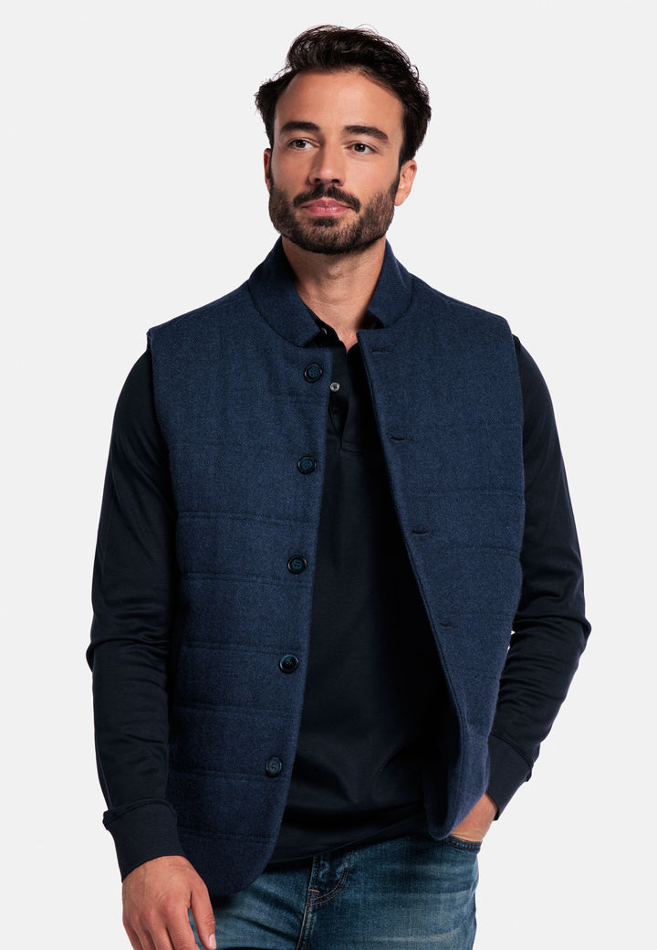 Giordano Owen Regular fit Bodywarmer - Donkerblauw