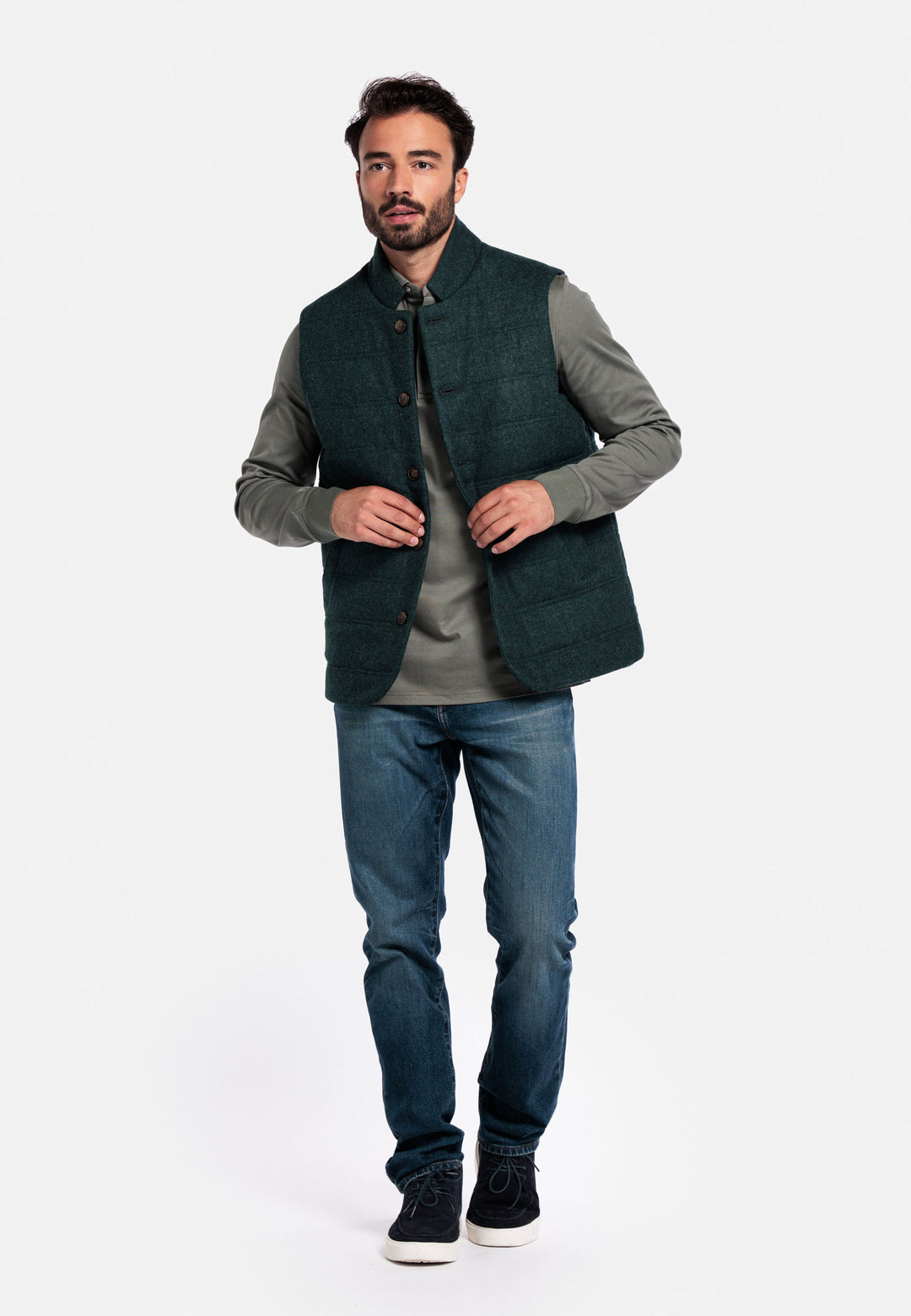 Giordano Owen Regular fit Bodywarmer - Groen