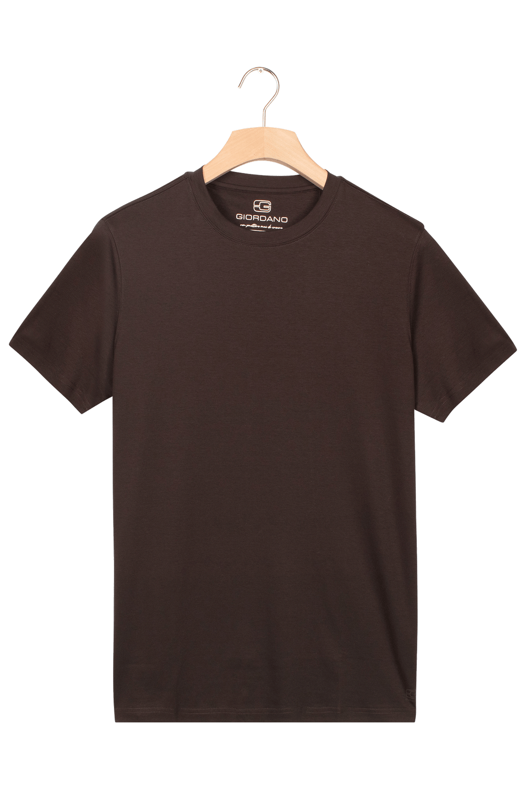 Giordano Luca Liquid Cotton T-shirt - Bruin