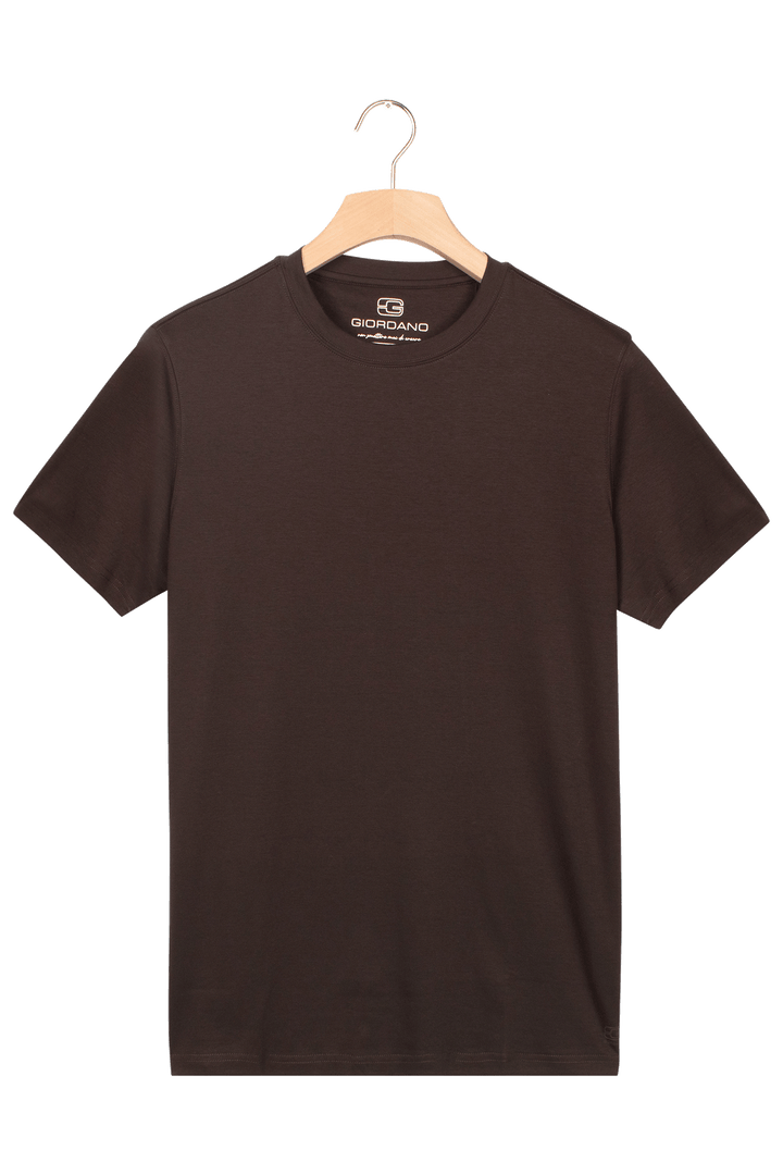 Giordano Luca Liquid Cotton T-shirt - Bruin