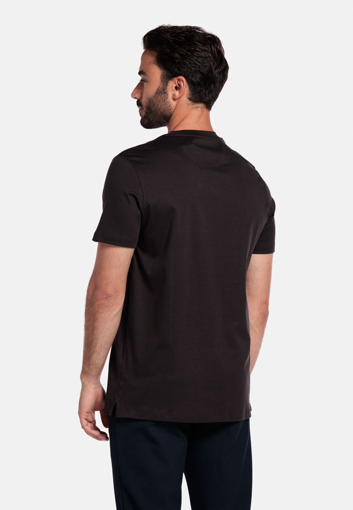 Giordano Luca Liquid Cotton T-shirt - Bruin