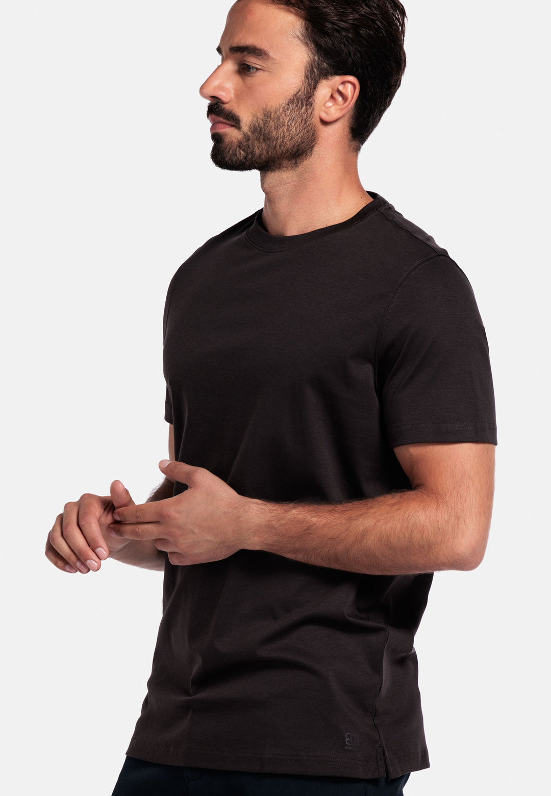 Giordano Luca Liquid Cotton T-shirt - Bruin