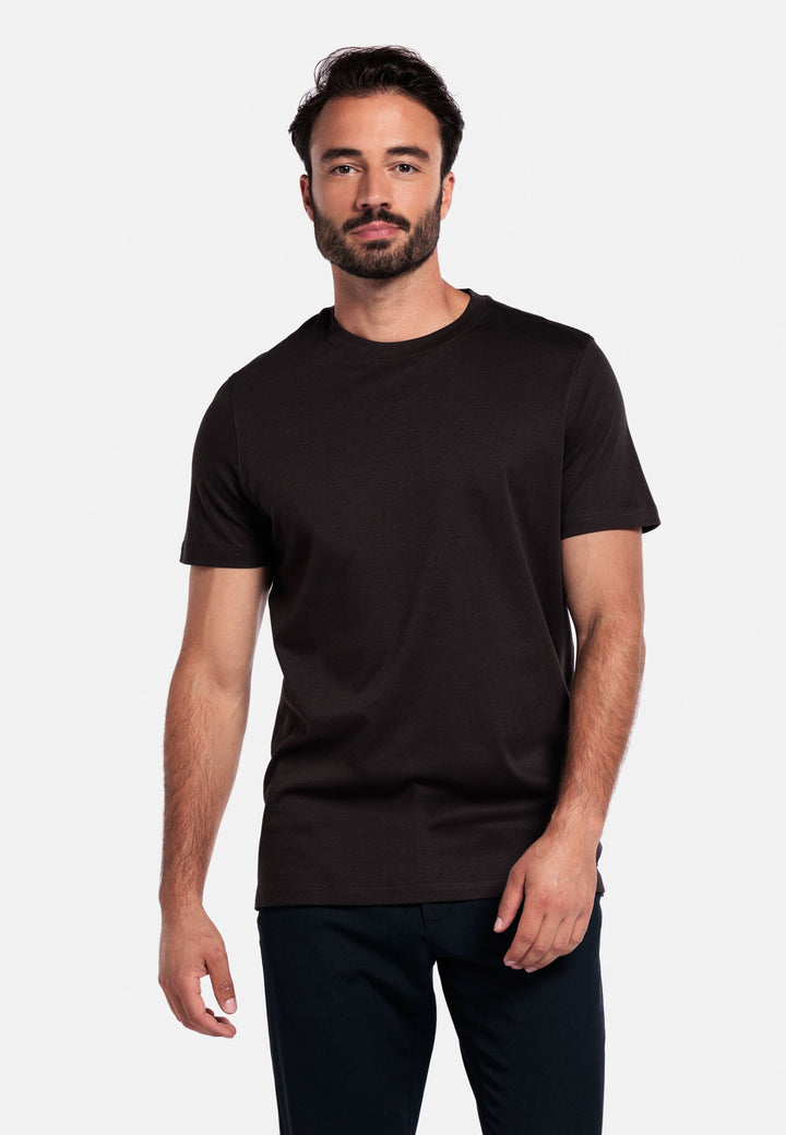 Giordano Luca Liquid Cotton T-shirt - Bruin