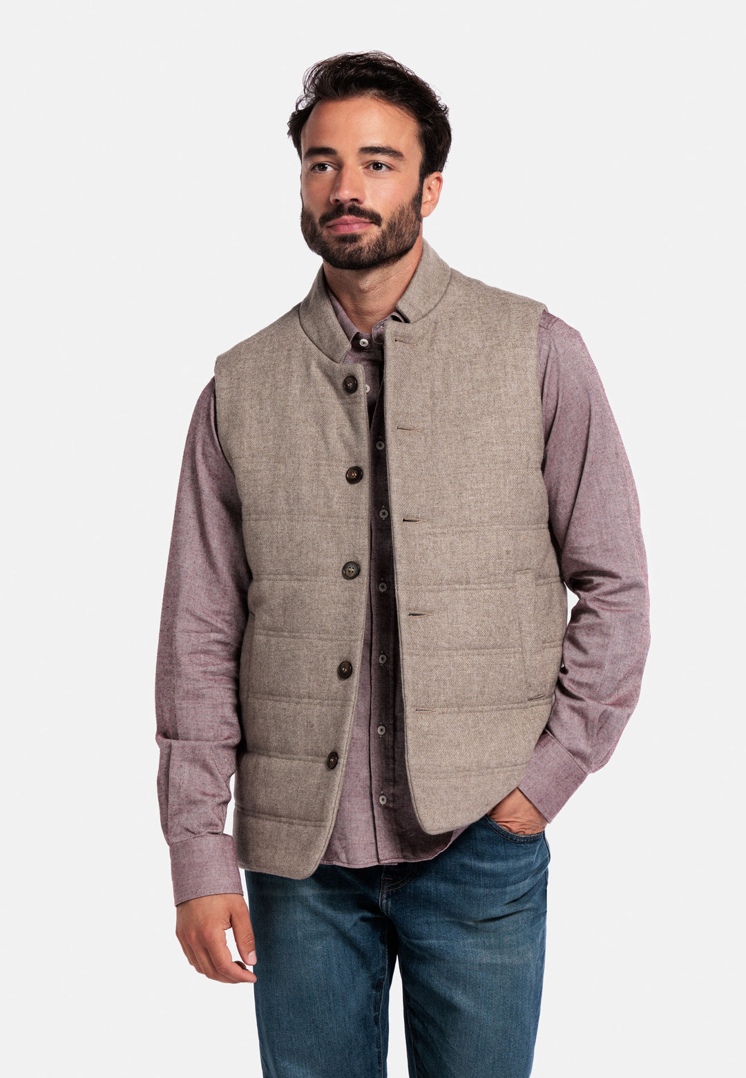 Giordano Brando Flanel Overhemd - Rood - 527005-30