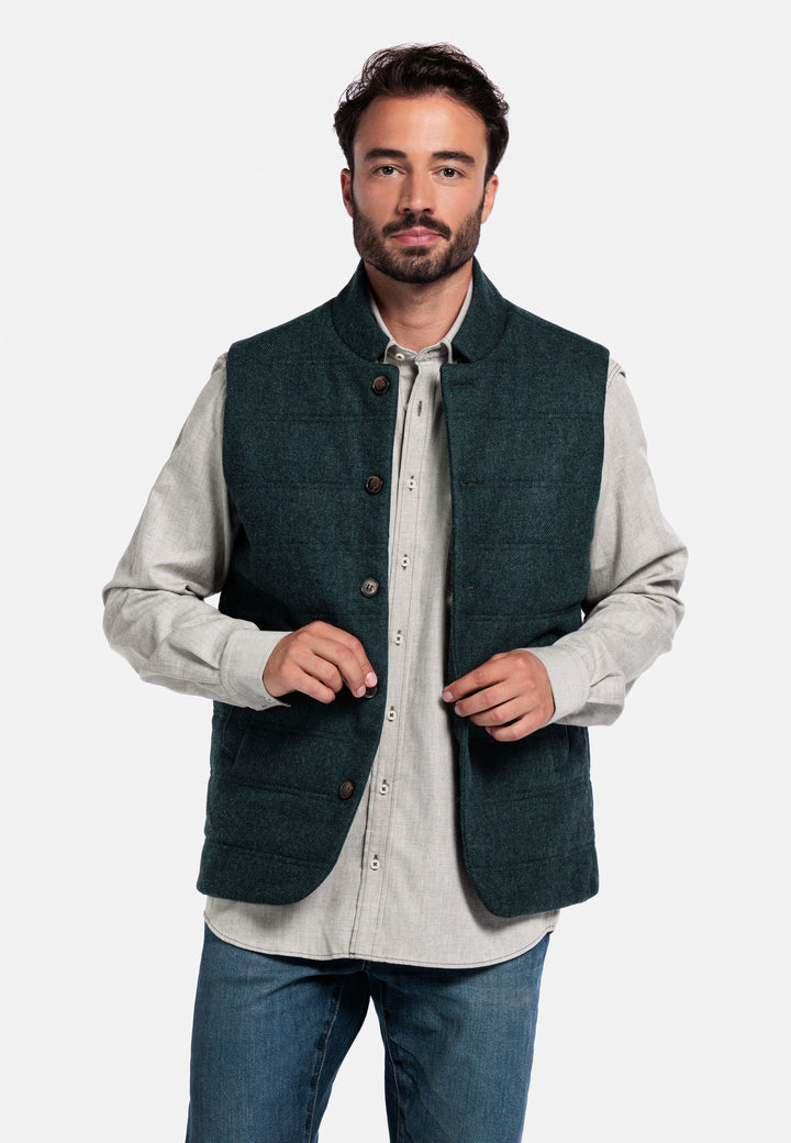 Giordano Brando Flanel Overhemd - Groen - 527005-70
