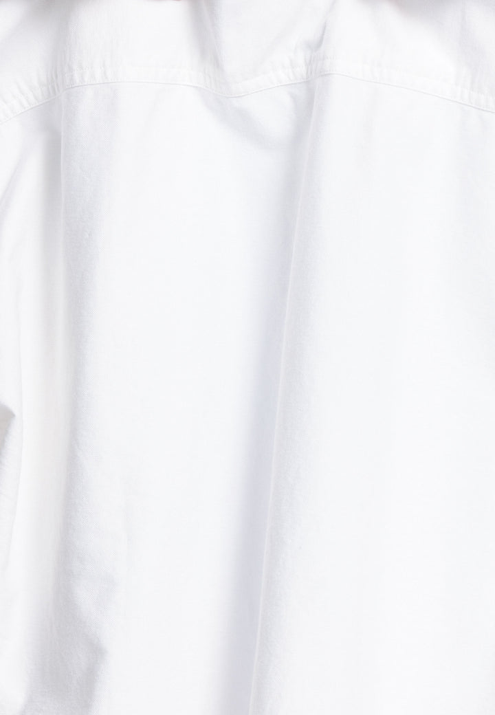 Giordano Brando Button Down Oxford Overhemd - Wit - 527007-10