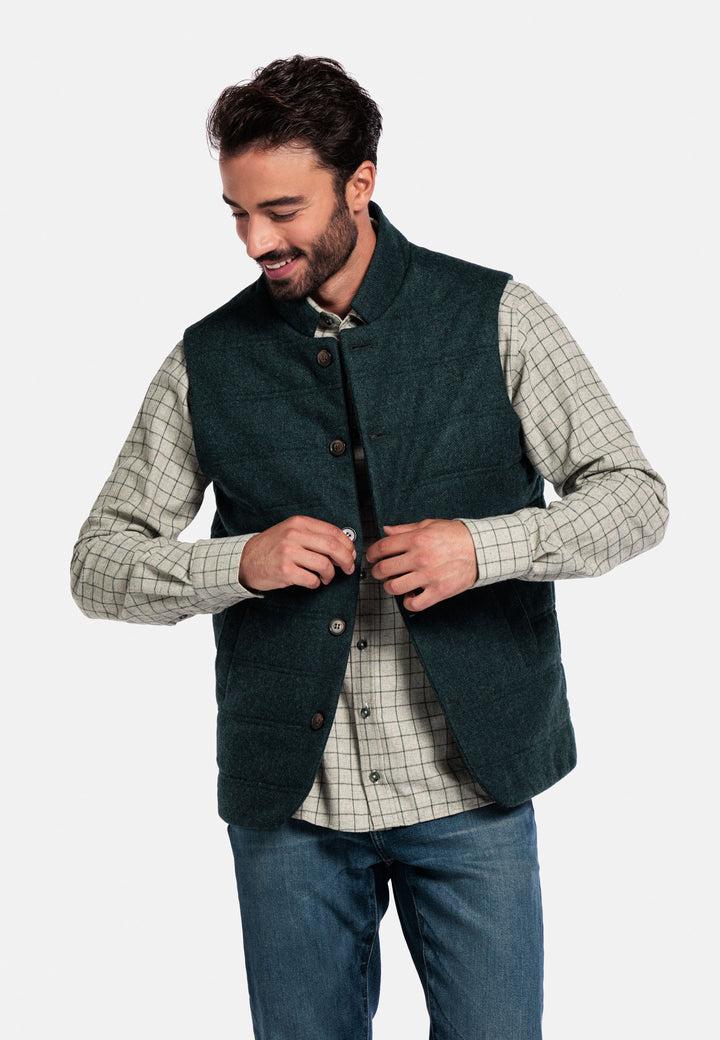 Giordano Brando Flanel Overhemd - Groen - 527302-70