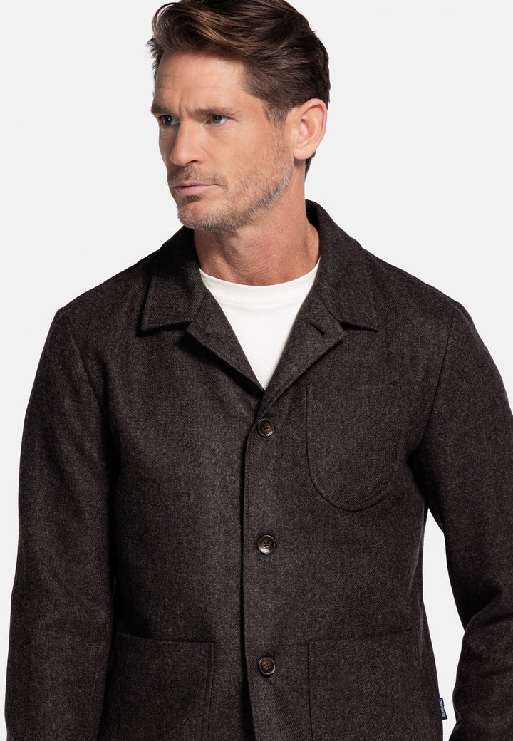 Giordano Vittorio Shirt Jacket - Bruin