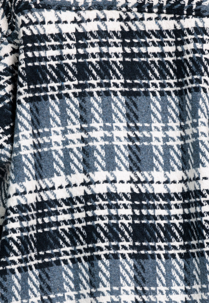 Giordano Salmari Visgraat Overshirt - Blauw - 527504-60