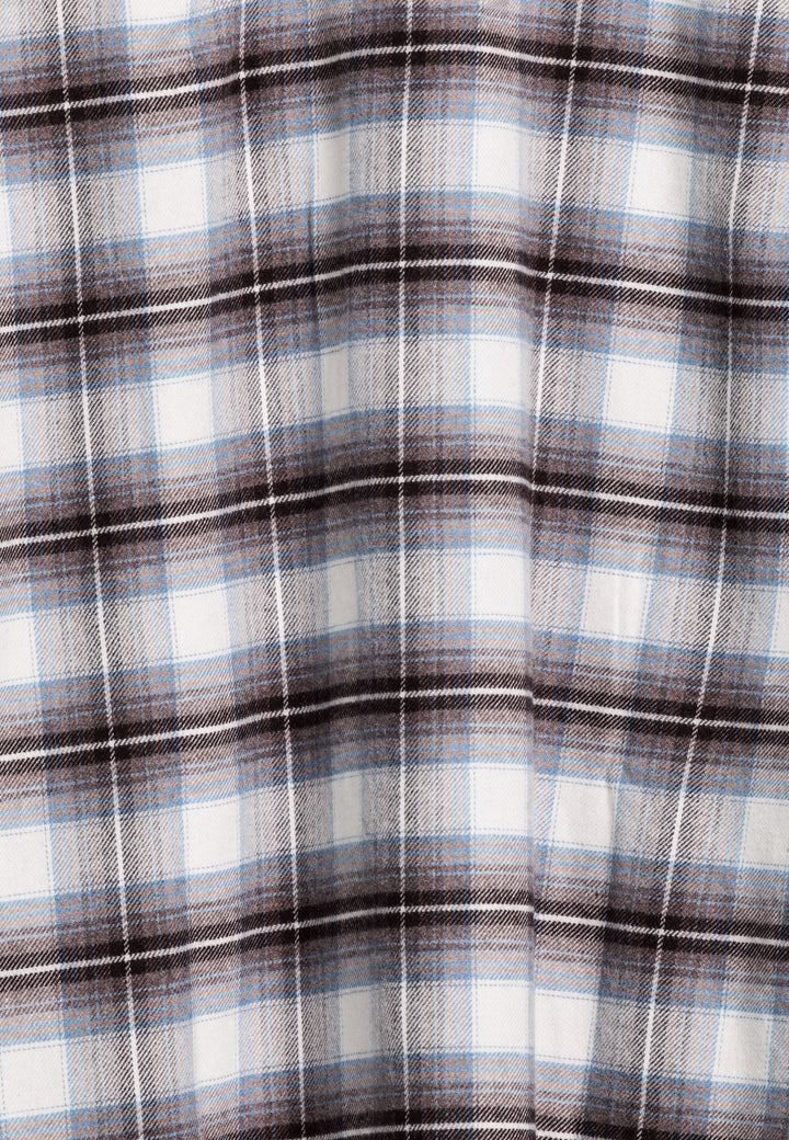 Giordano Loretto Flanel Overhemd - Bruin - 527836-80