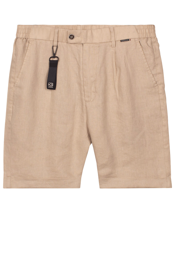 Giordano Tivoli Linnen Korte Broek - Beige