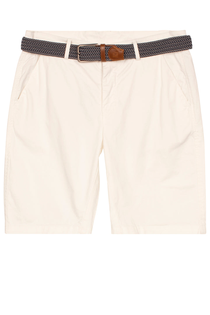 Giordano Stockholm Bermuda - Wit <b>+ gratis riem!</b>