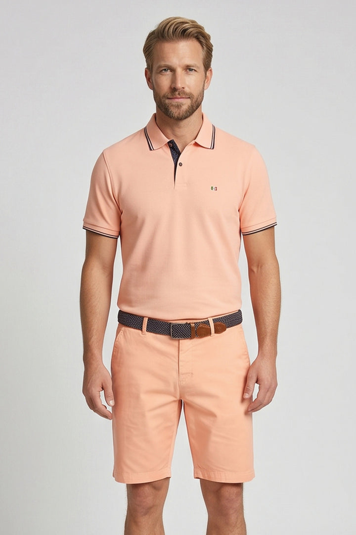 Giordano Stockholm Bermuda - Oranje <b>+ gratis riem!</b>