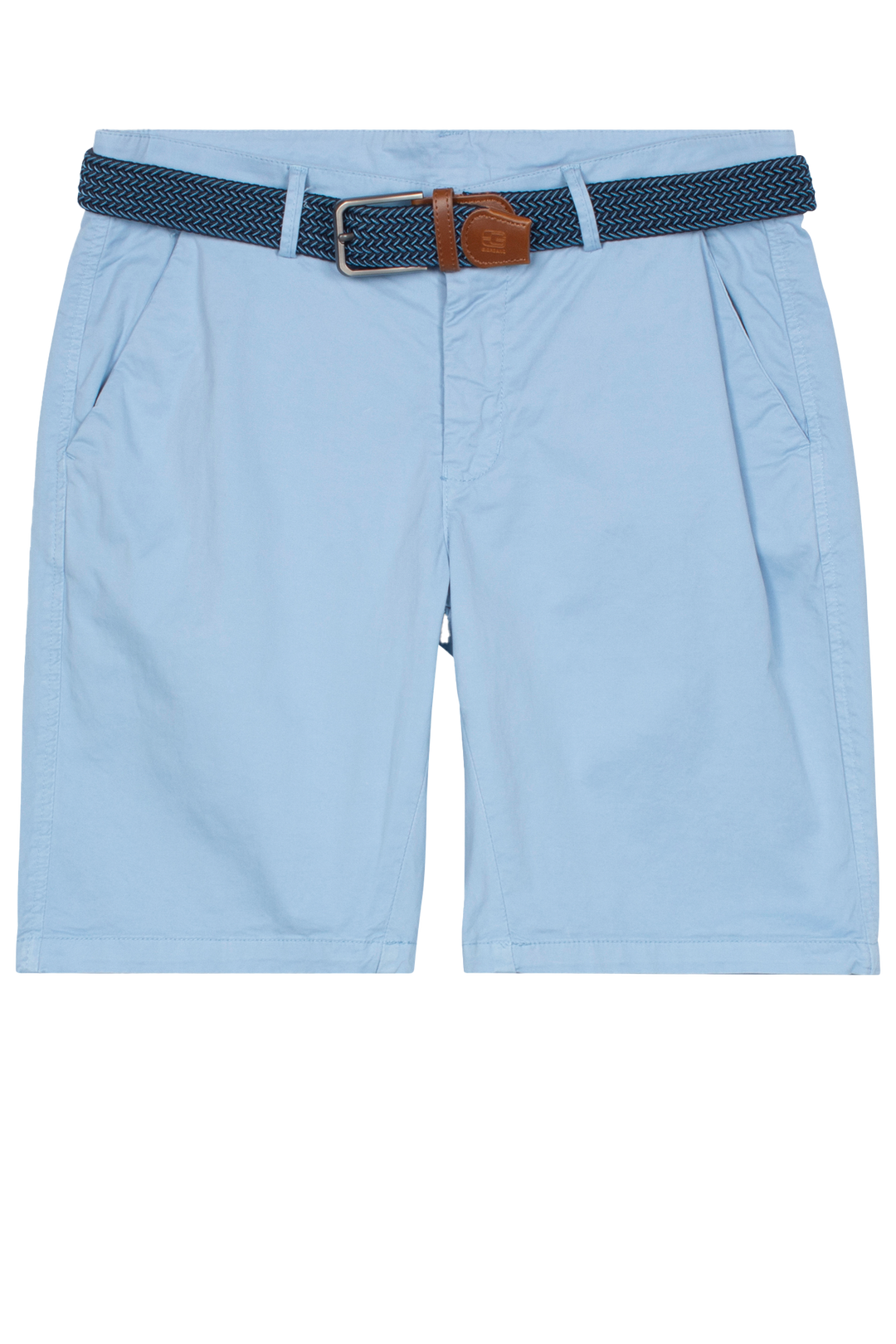 Giordano Stockholm Bermuda - Lichtblauw <b>+ gratis riem!</b>