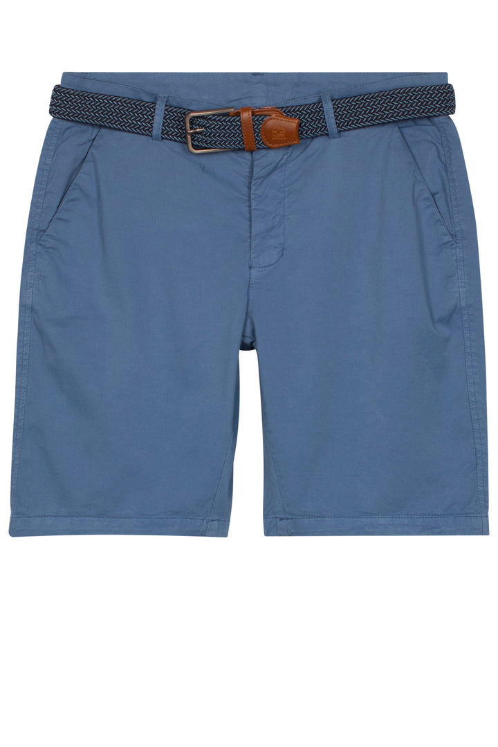 Giordano Stockholm Bermuda - Denim Blauw <b>+ gratis riem!</b>