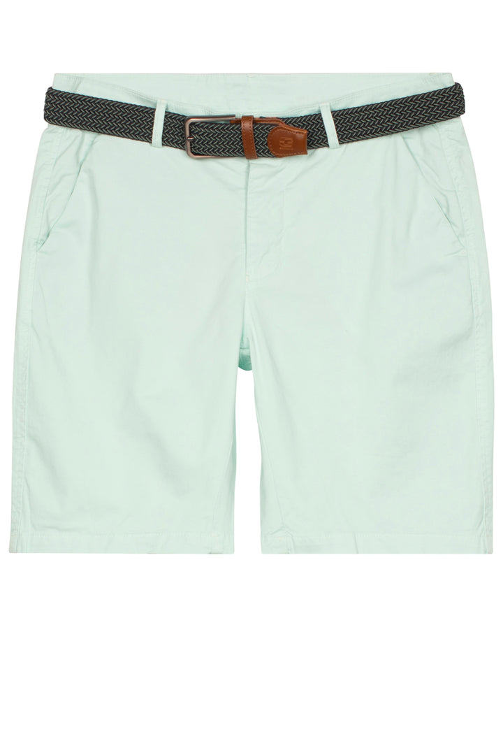 Giordano Stockholm Bermuda - Lichtgroen <b>+ gratis riem!</b>