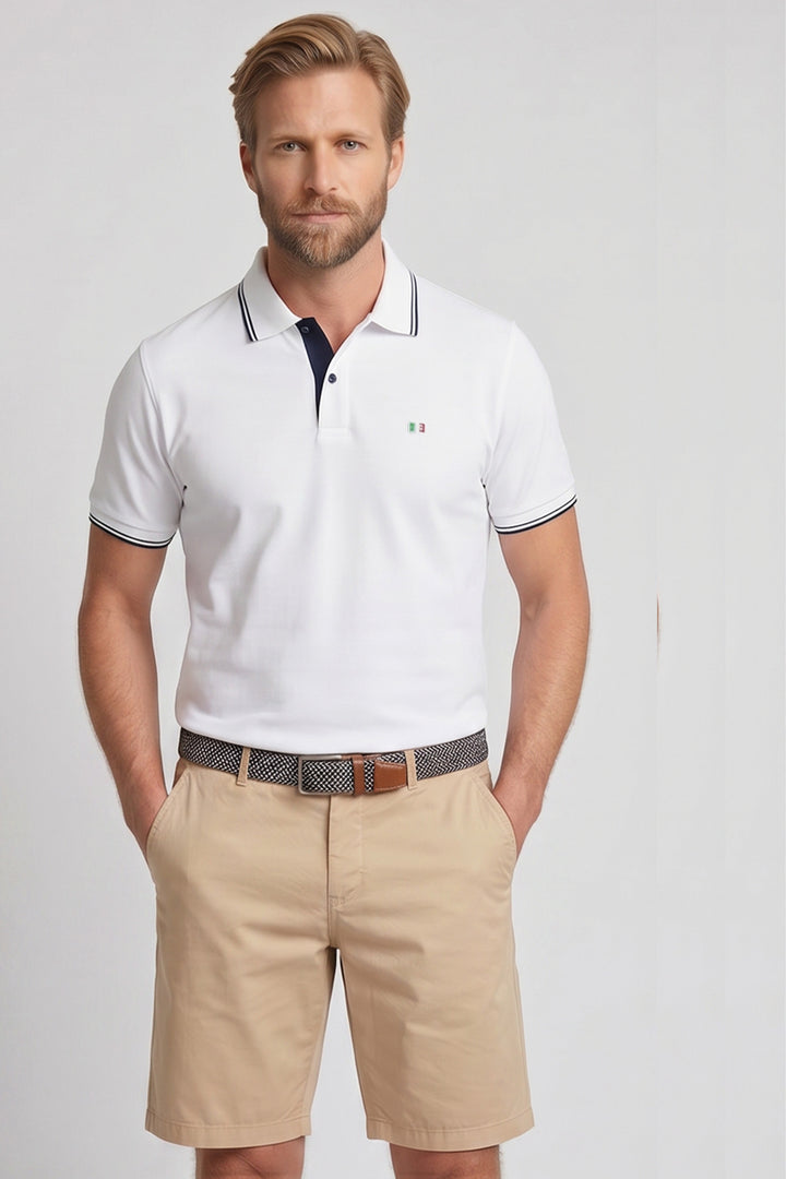 Giordano Stockholm Bermuda - Lichtbruin <b>+ gratis riem!</b>