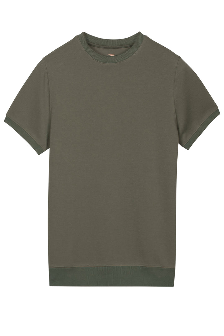 Giordano Amalfi Interlock Korte mouw Trui - Groen