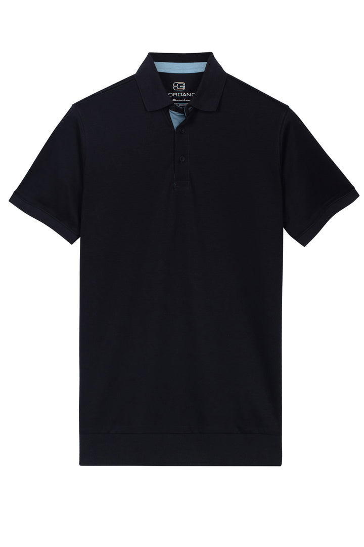 Giordano Bolzano Liquid Cotton Polo - Blue