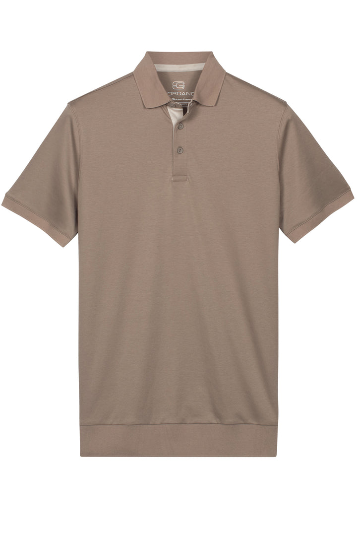 Giordano Bolzano Liquid Cotton Polo - Beige