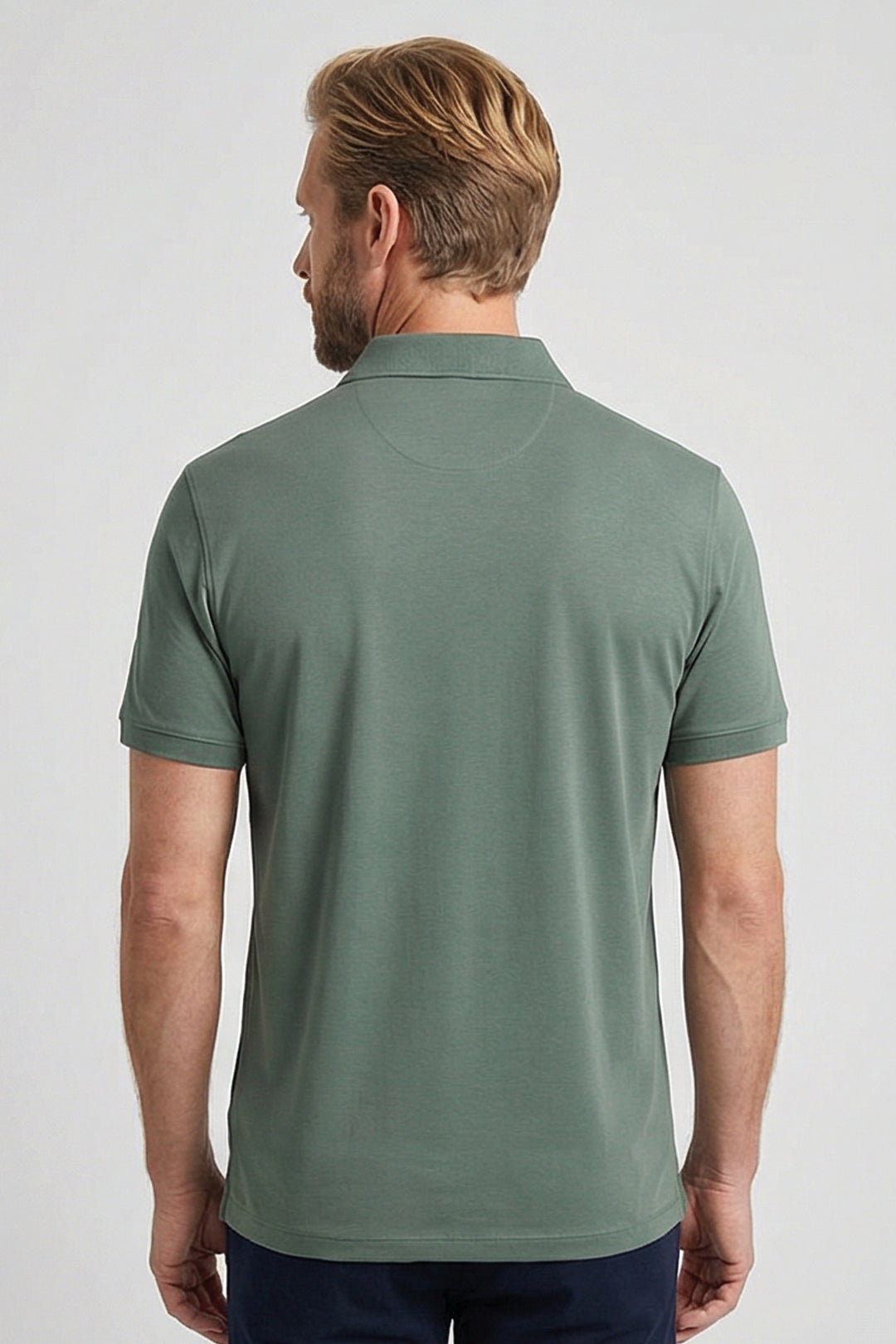 Giordano Lino Liquid Cotton Polo - Groen