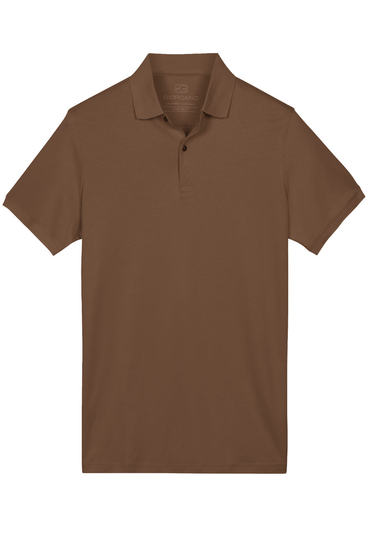 Giordano Lino Liquid Cotton Polo - Beige