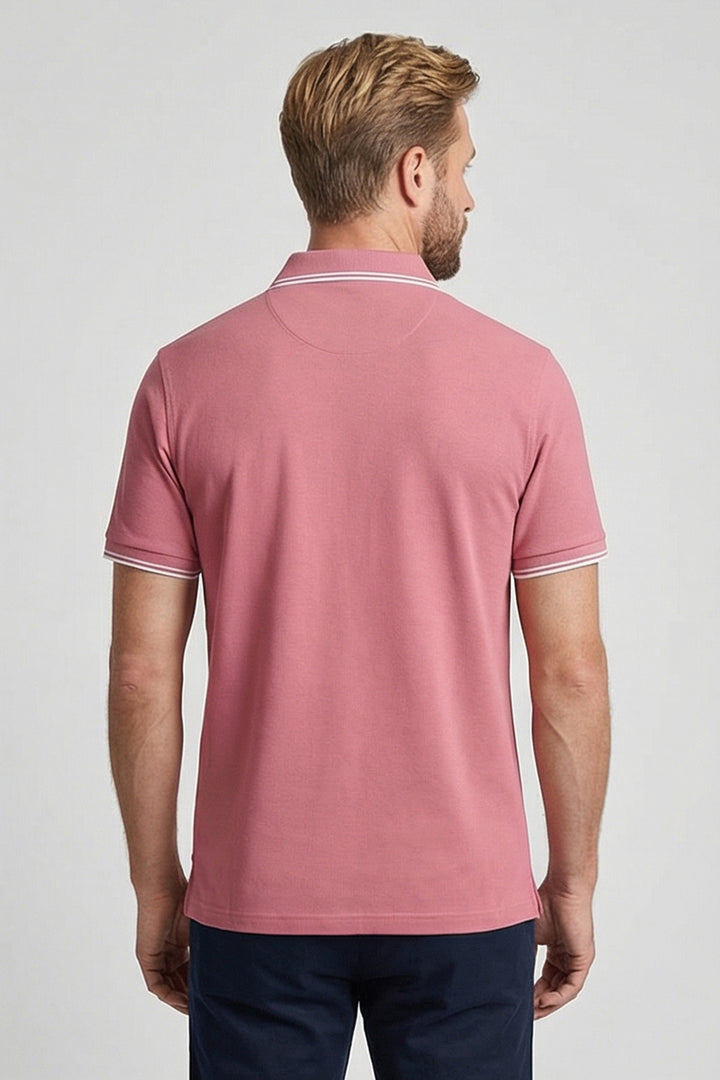 Giordano Nico Signature Polo - Middenroze
