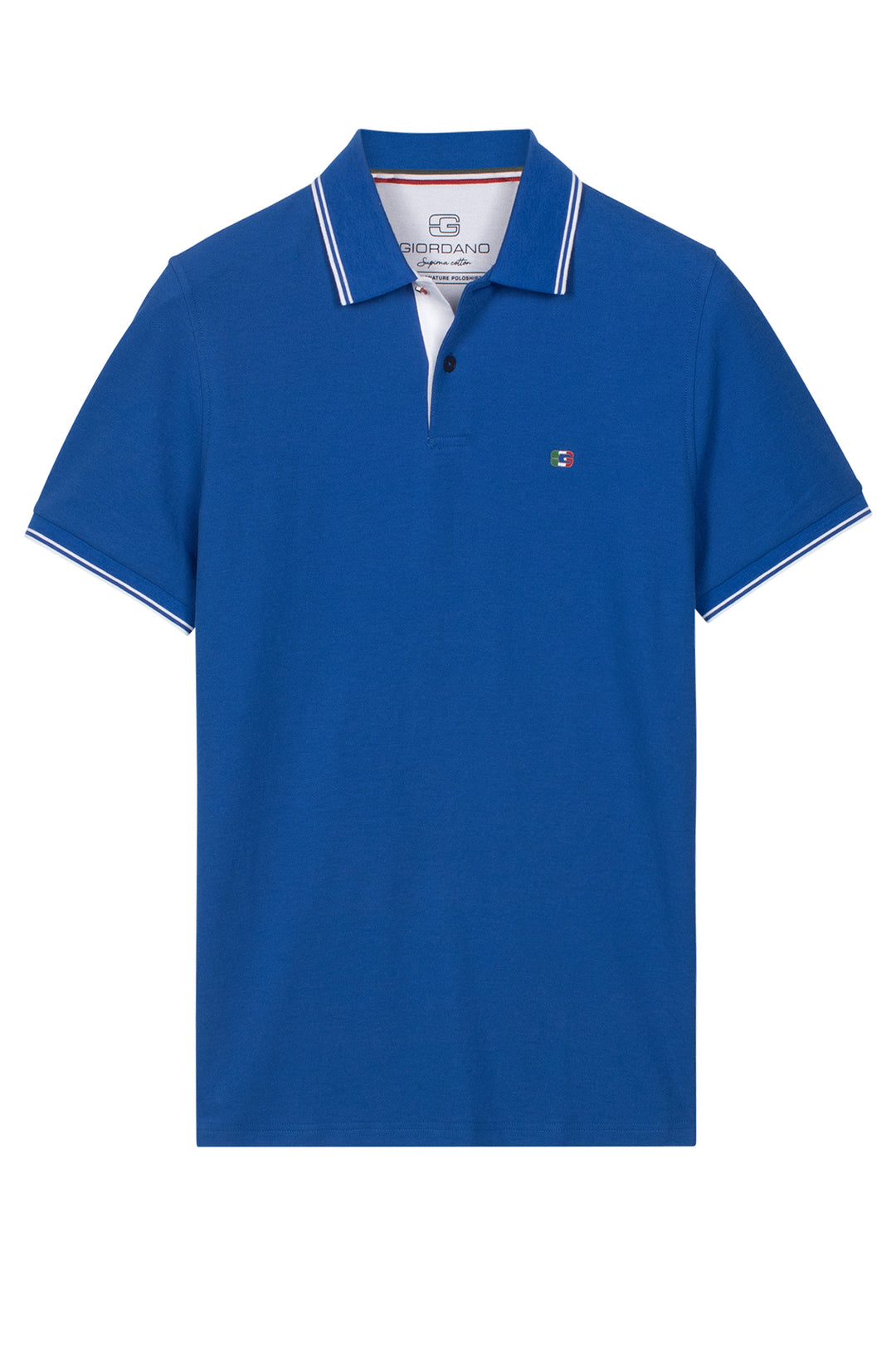 Giordano Nico Signature Polo - Blauw