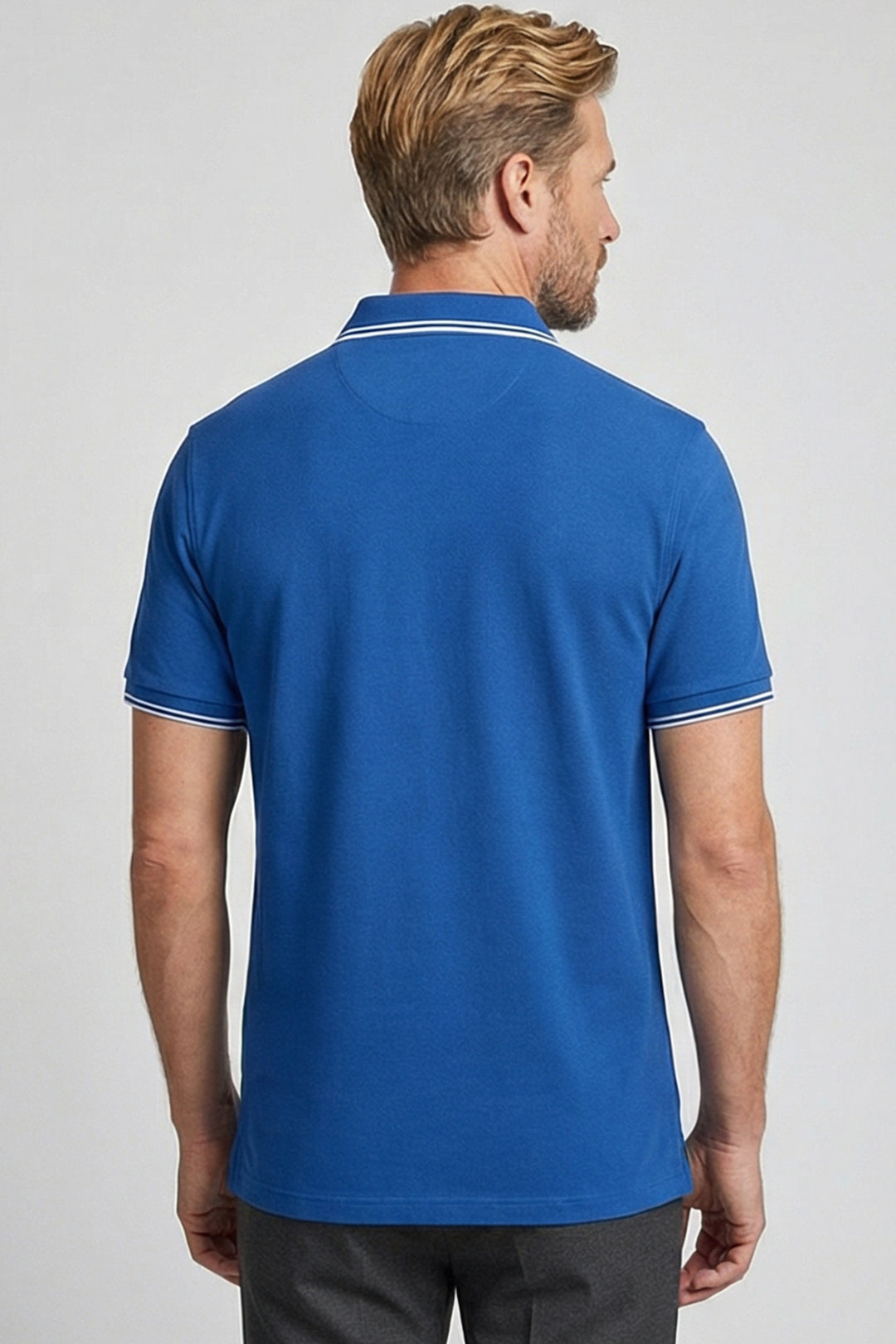 Giordano Nico Signature Polo - Blauw