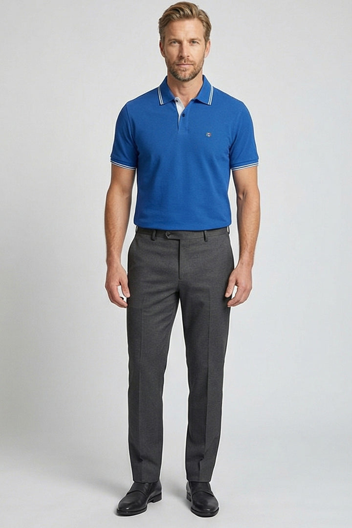 Giordano Nico Signature Polo - Blauw