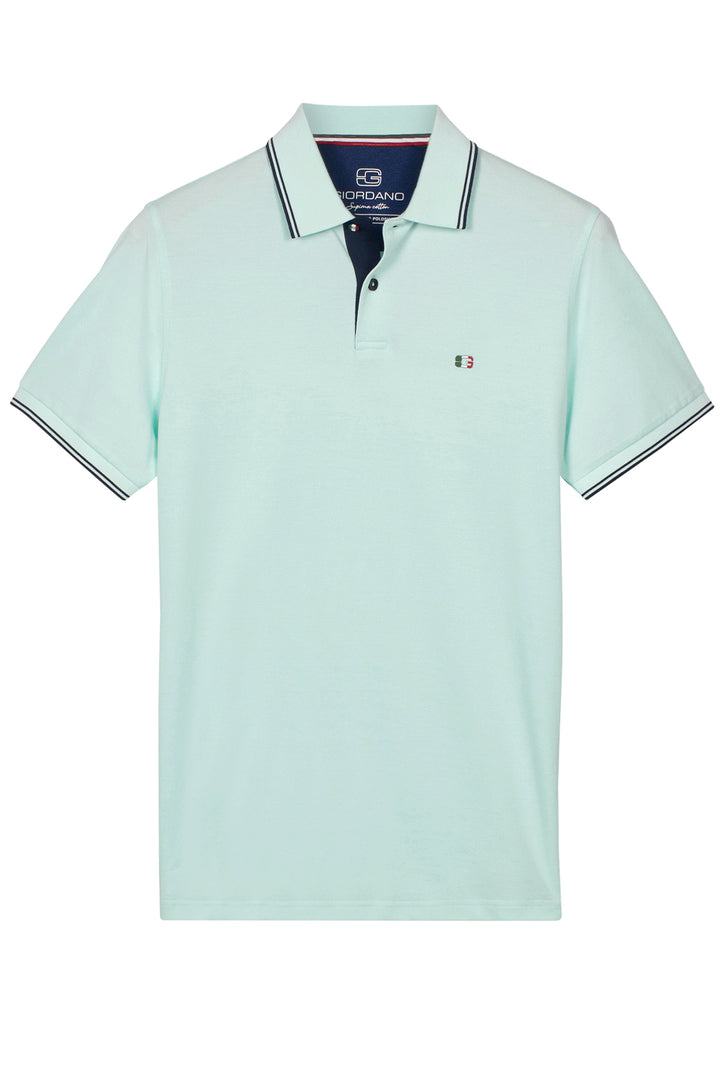 Giordano Nico Signature Polo - Lichtgroen