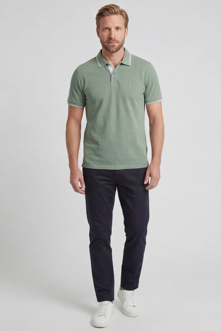 Giordano Nico Signature Polo - Groen