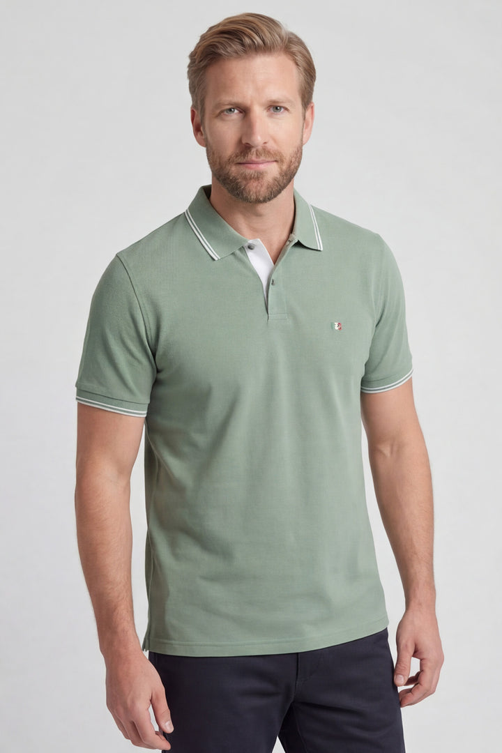 Giordano Nico Signature Polo - Groen