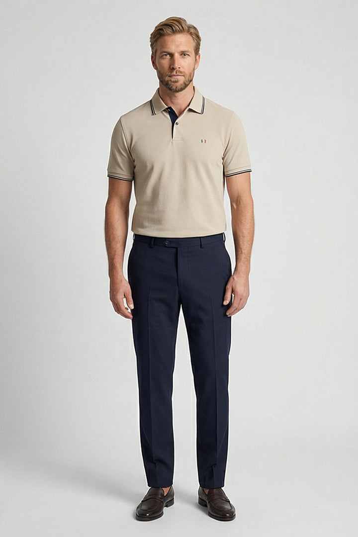Giordano Nico Signature Polo - Beige