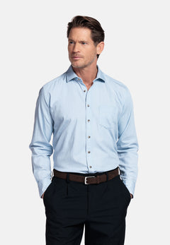 Giordano Verona Washed Denim Overhemd - Light Blue