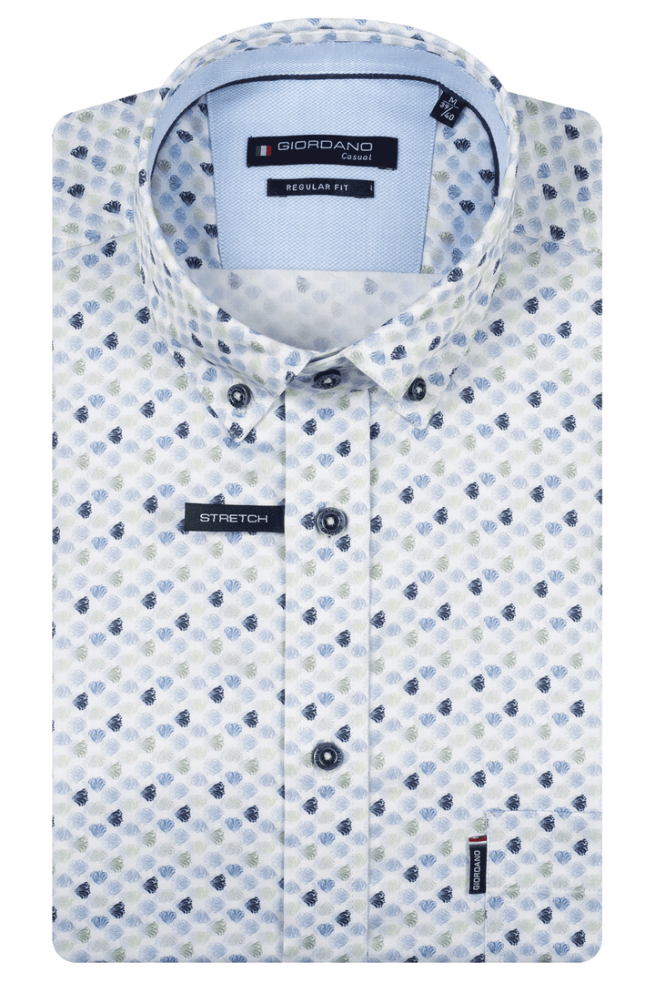 Giordano Ivy Organische print Overhemd - Green