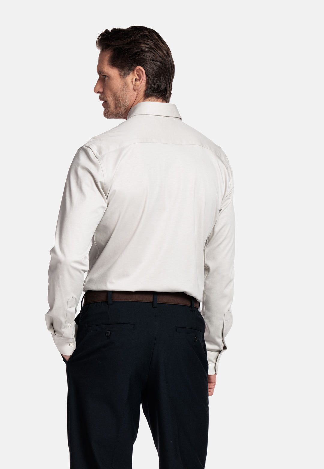Giordano Dino Liquid Cotton Overhemd - Beige
