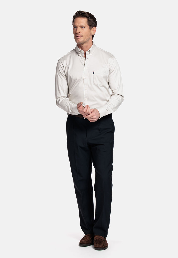 Giordano Dino Liquid Cotton Overhemd - Beige
