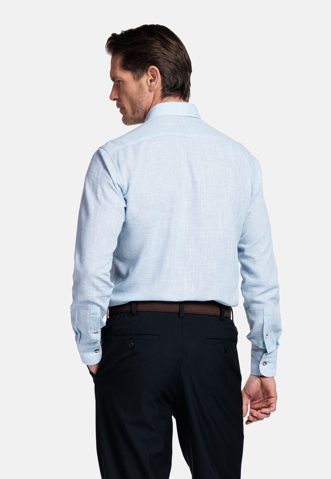 Giordano Ivy Button Down Structured Overhemd - Blue