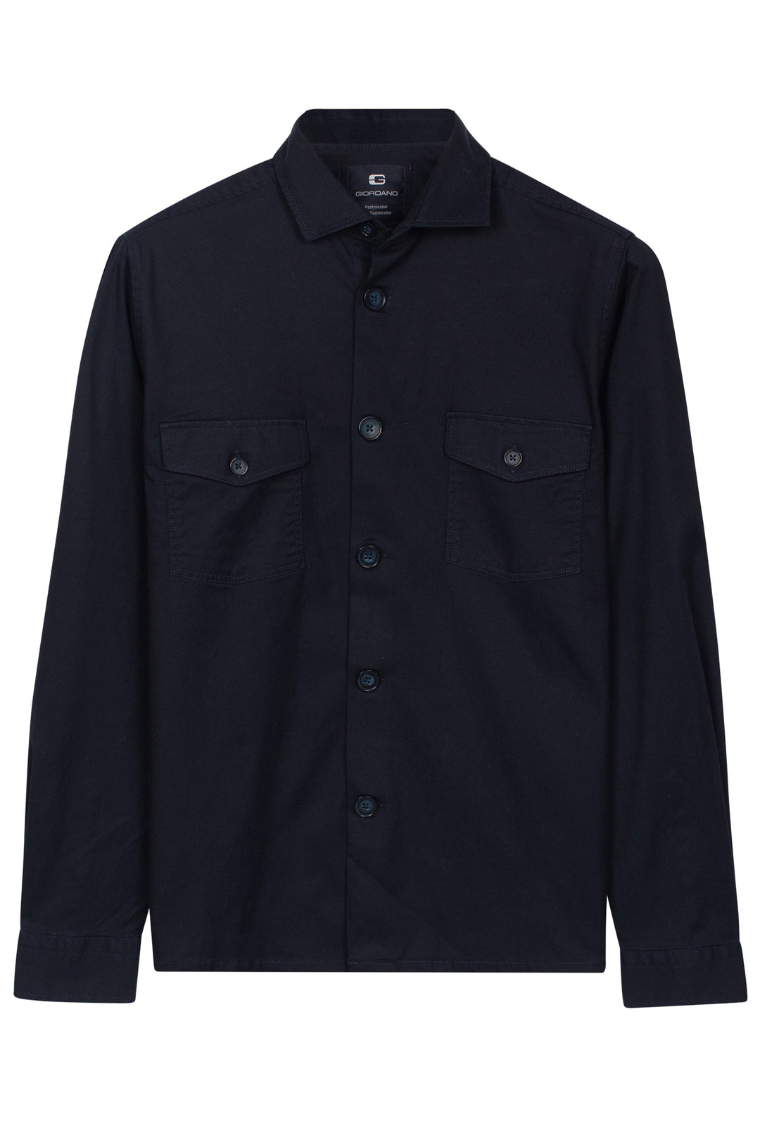 Giordano Salerno Overshirt - Blauw