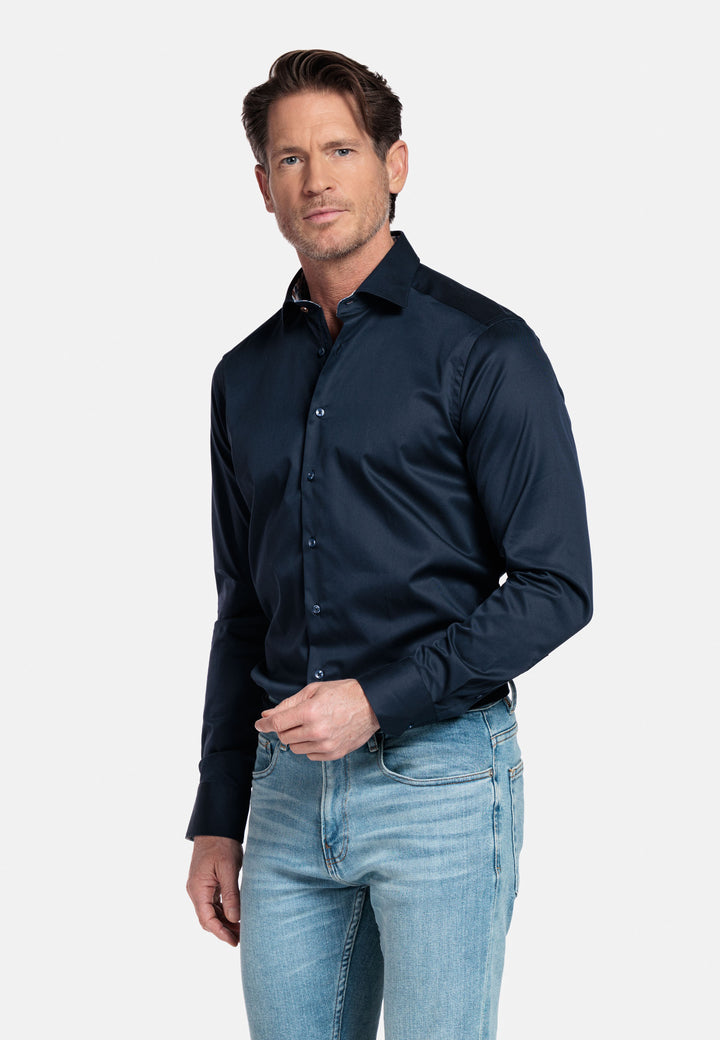 Giordano Locarno Two-ply Overhemd - Blauw