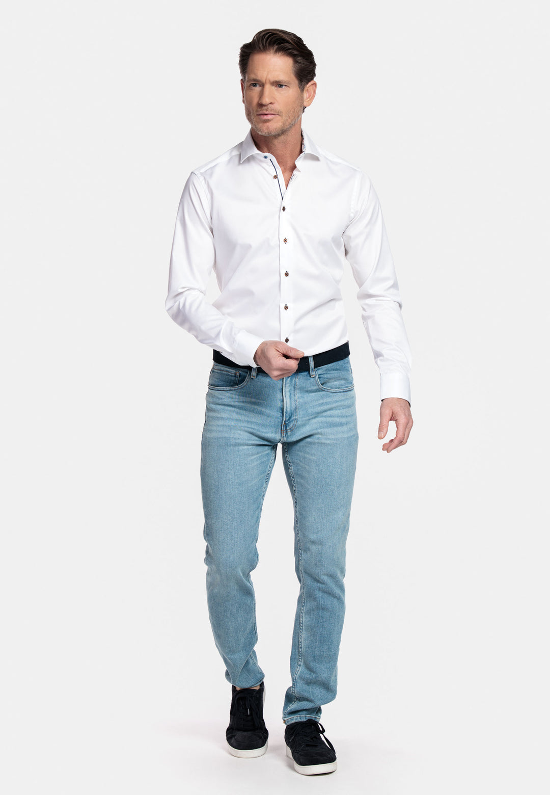 Giordano Locarno Two-ply Overhemd - Wit