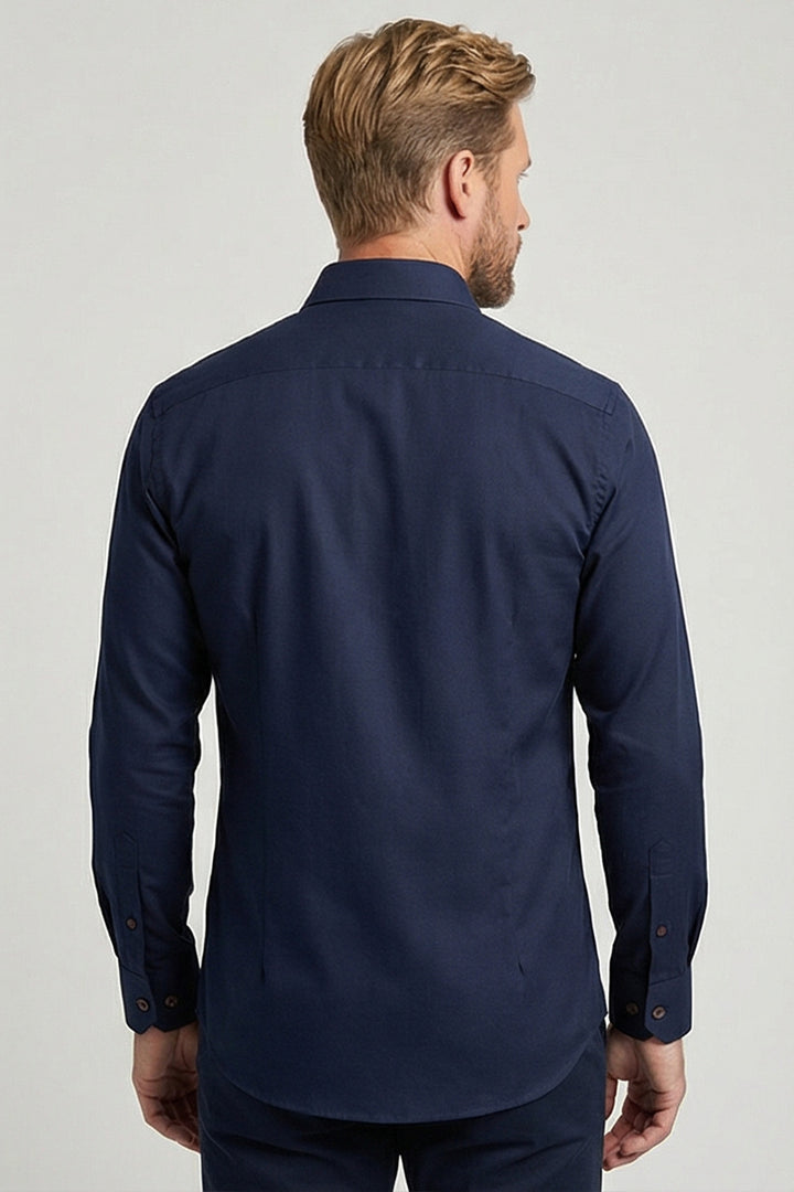 Giordano Locarno Two-ply Overhemd - Blauw