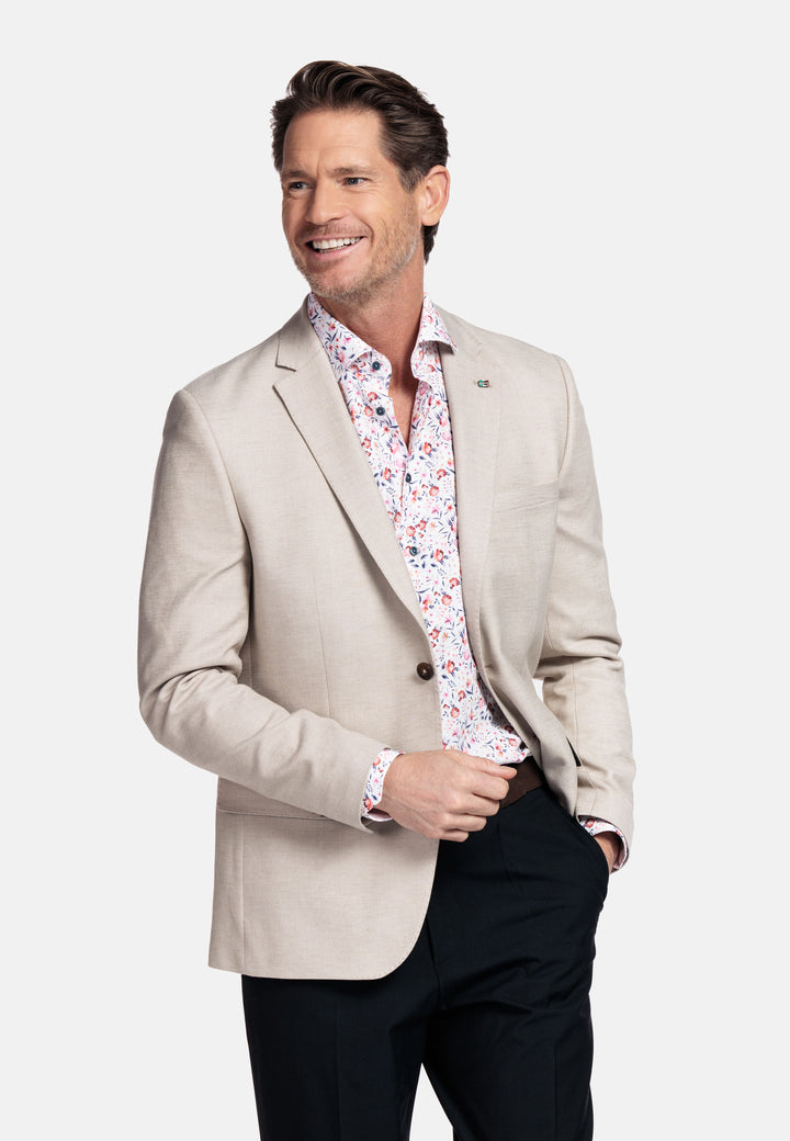 Giordano Locarno Bloemenprint Overhemd - White